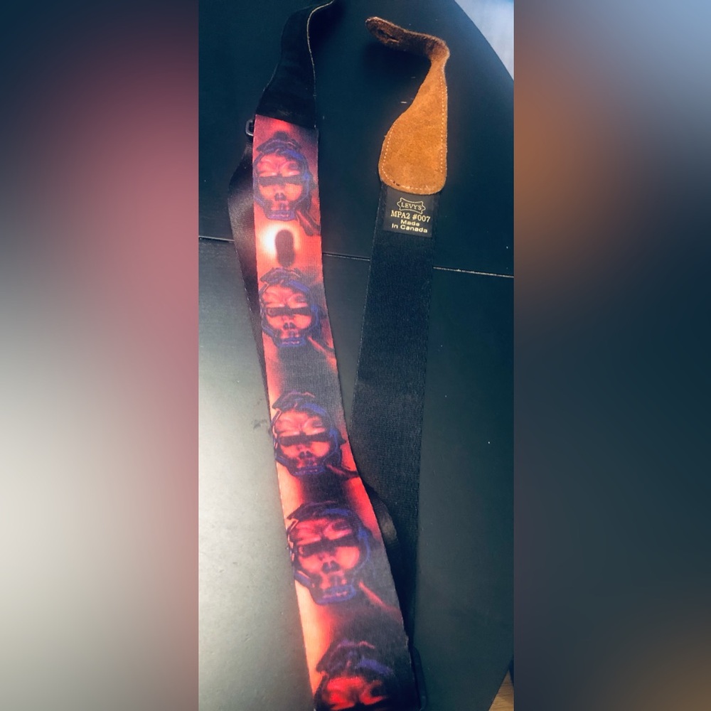 Levy’s guitar strap